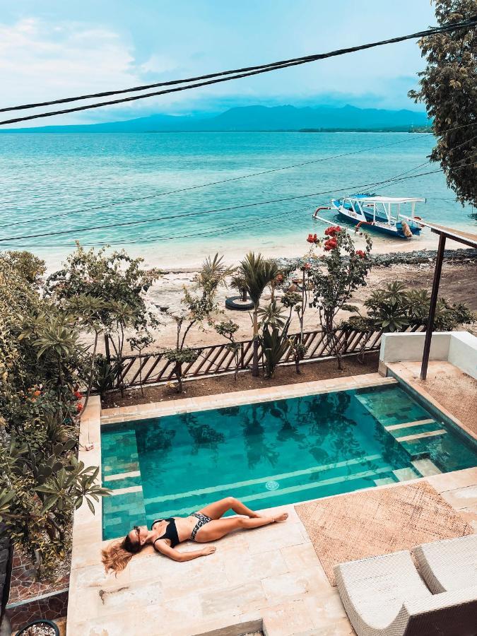 גילי אייר Serenity Luxurious Beachfront Villa & Spa With Private Infinity Pool, 8 Guests מראה חיצוני תמונה